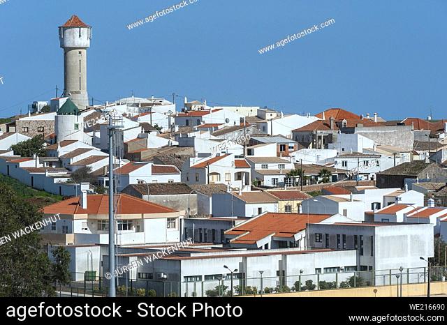 City view of Vila do Bispo, Algarve, Portugal, Europe
