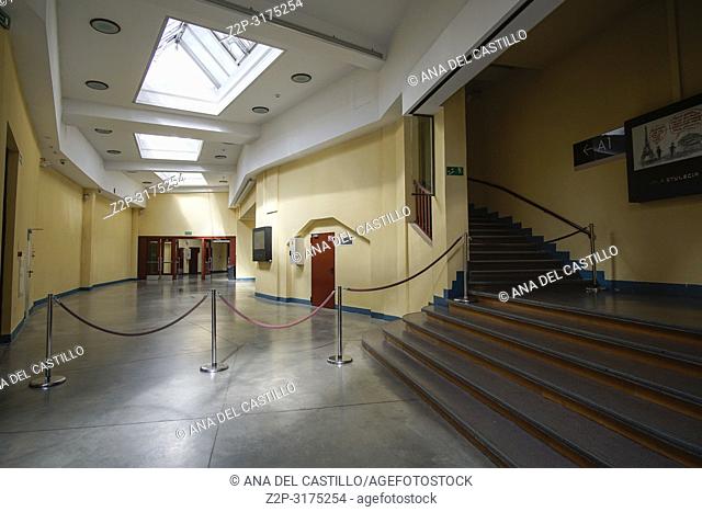 Centennial Hall interior, Wroclaw, Poland. A UNESCO World Heritage Site