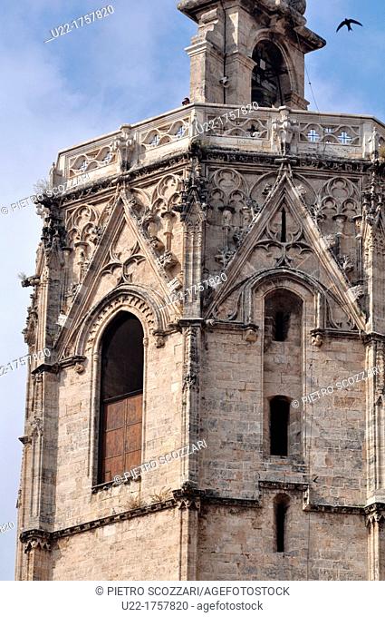 Valencia, Spain: Catedral del Santo Cáliz, El Miguelete Tower