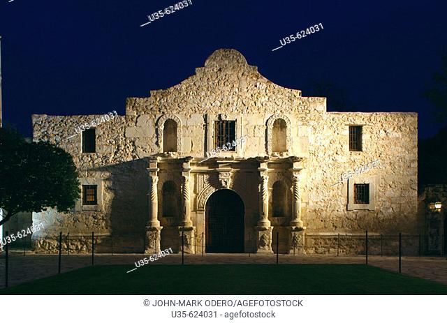 The Alamo. San Antonio. Texas, USA