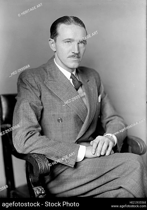James Berryman, Portrait, 1938. Creator: Harris & Ewing