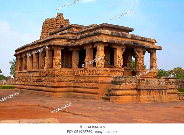 Durga temple, Aihole, Bagalkot, Karnataka, India The Galaganatha Group of temples