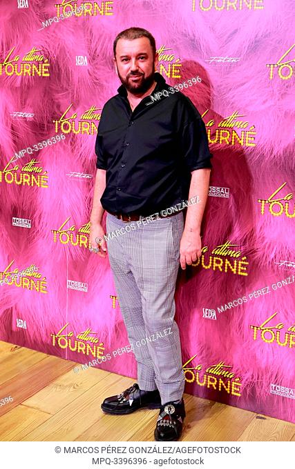 The director Felix Sabroso attends the photocall of the theater play “La ultima Tourne” (the last Tourne)..October 15, 2019 Cofidis Alcazar Theater, Madrid