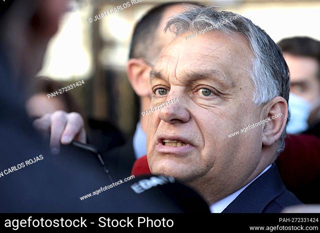 Madrid, Spain; 29.01.2022.- Hungarian Prime Minister, Viktor Orban. Leaders of more than a dozen far-right parties from the European Union