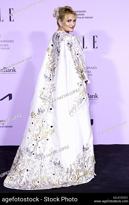 Ainhoa Arteta attended ELLE Cancer Ball Photocall at the Royal Theater on October 18, 2023 in Madrid, Spain