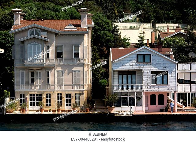 Mansions in Bosphorus Istanbul