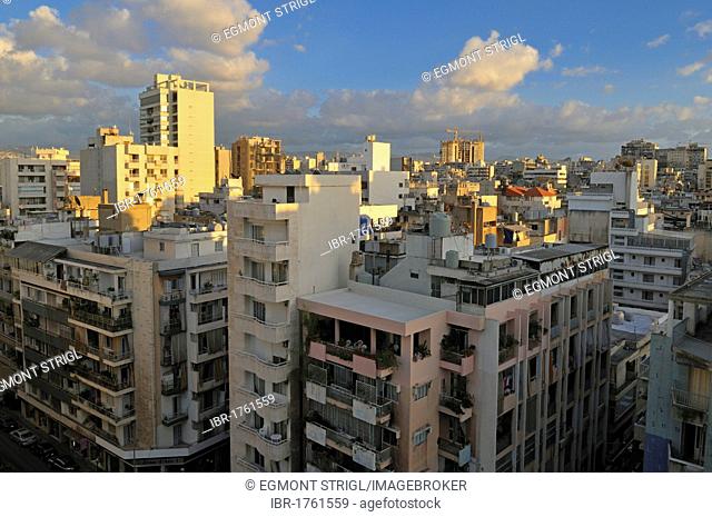 Cityscape, downtown of Beirut, Beyrouth, Lebanon, Middle East, West Asia