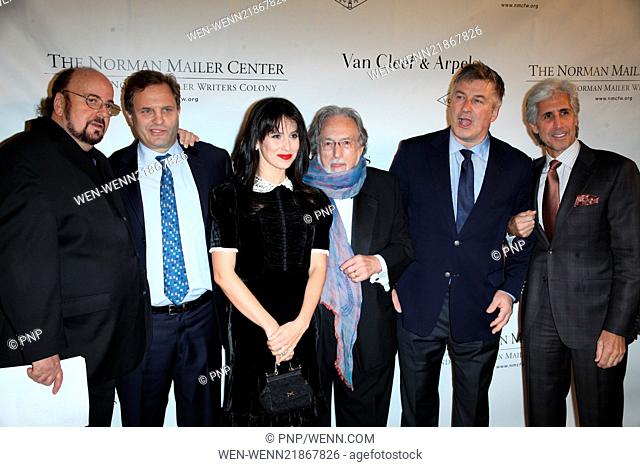 The Sixth Annual Norman Mailer Center and Writers Colony Benefit Gala at the New York Public Library Featuring: James Toback, Douglas Brinkley, Hilaria Baldwin