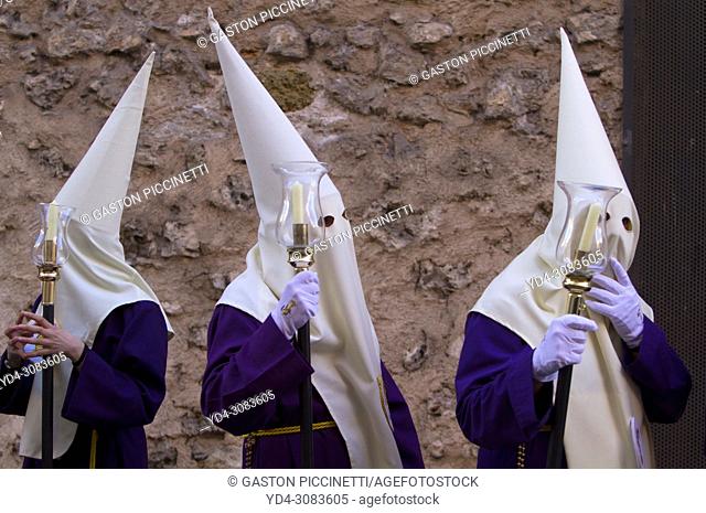 Holy week Processiopn, Semana Santa. Cuenca. La Mancha. Castilla, Spain