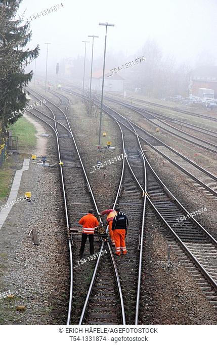 Rail track workers control
