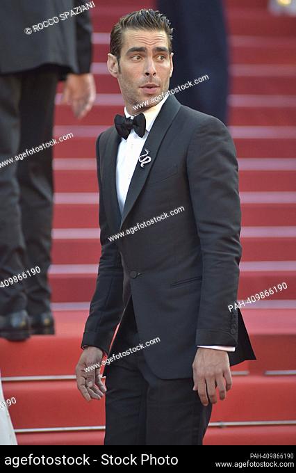 CANNES, FRANCE - MAY 21: Jon Kortajarena attends the ""Firebrand (Le Jeu De La Reine)"" red carpet during the 76th annual Cannes film festival at Palais des...