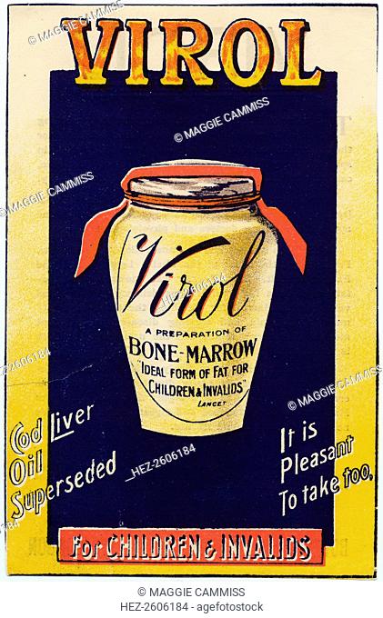 Virol Bone Marrow Preparation for Children & Invalids, c.1890-1900
