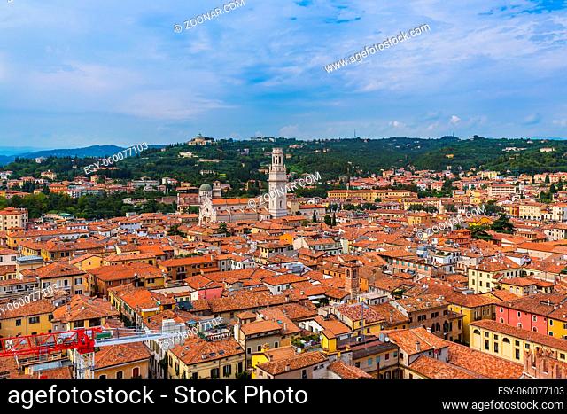 Verona cityscape - Italy - architecture background