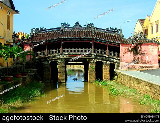 Japanese Bridge in Hoi An, Vietnam, Asia