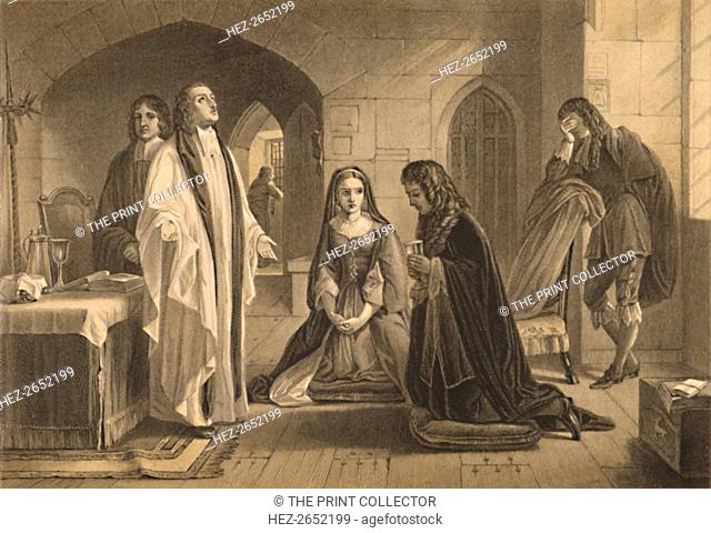'Lord William Russell Receiving the Sacrament', 1886. Lord Russell (1639-1683), English politician, was among the founders of the Whig Party