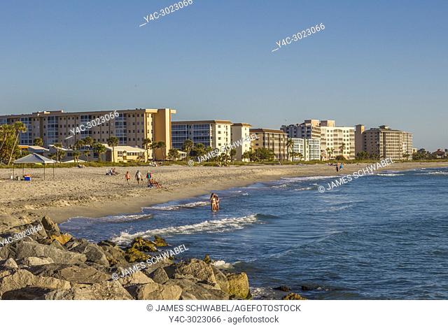 Venice, Florida, beach on the caost of the Gulf of Mexcio
