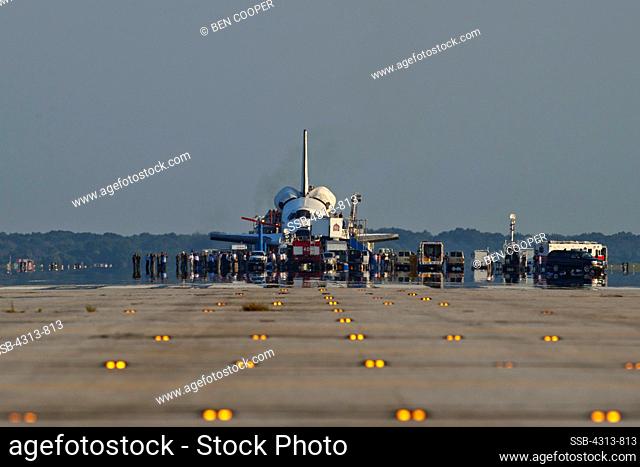 Shuttle Atlantis After Final Landing