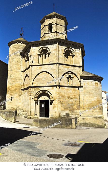 Iglesia románica del Santo Sepulcro. Torres del Río. Provincia de Navarra. Spain