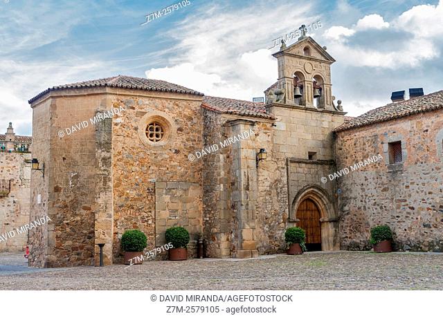 Convento de San Pablo. Ciudad de Cáceres. Extremadura. España. Patrimonio de la Humanidad. Conjunto histórico artístico