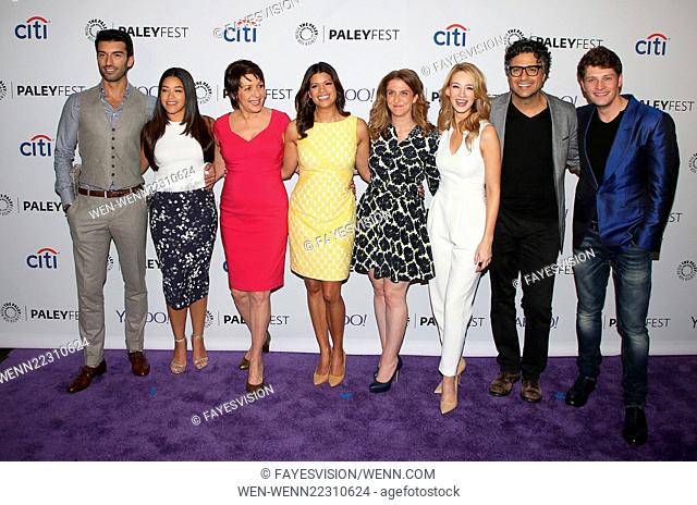 The Paley Center For Media's 32nd Annual PALEYFEST LA - ""Jane The Virgin"" Featuring: Justin Baldoni, Gina Rodriguez, Ivonne Coll, Andrea Navedo, Jennie Urman