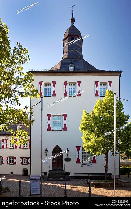 Stadtmuseum im Weißen Turm, Ahrweiler, Bad Neuenahr-Ahrweiler, Eifel, Rheinland-Pfalz, Deutschland, Europa