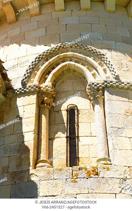 Romanesque church of Santa Eufemia de Cozollos, Olmos de Ojeda, Palencia, Spain