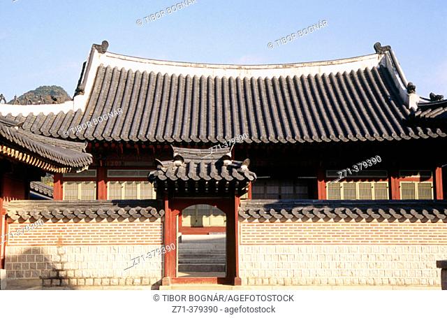 Gyeongbokgung palace. Seoul. South Korea