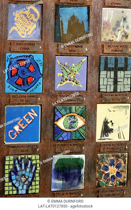 The Tile Project, Destination: The World', organised by the Transcultural Exchange Project as a global project, overseen by Philippino artist Claro Ramirez
