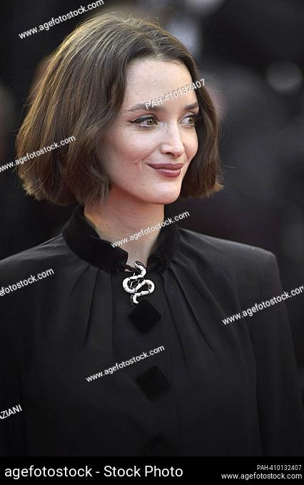 CANNES, FRANCE - MAY 23: Charlotte Le Bon attend the ""Asteroid City"" red carpet during the 76th annual Cannes film festival at Palais des Festivals on May 23