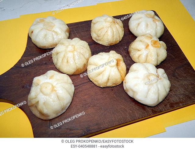 Chinese food dumplings cooking bao