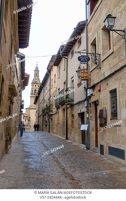 Street. Briones, La Rioja, Spain