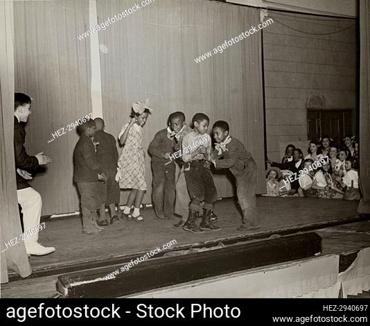Children's show, 1938. Creator: David Robbins