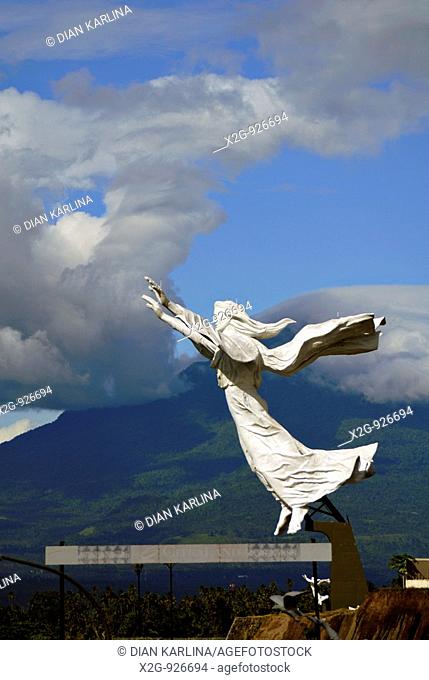 Jesus Blessing Monument in Manado, North Sulawesi, Indonesia