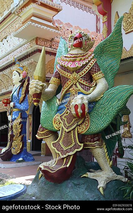 Wat Chayamangkalaram is a Thai temple in the Pulau Tikus suburb of George Town, Penang, Malaysia. Situated on Kelawei Road