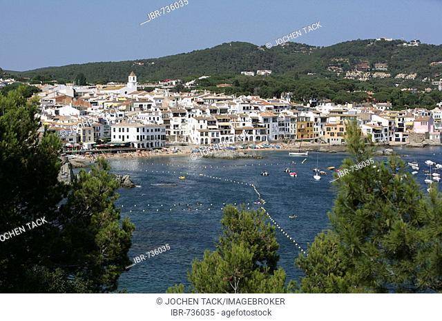 Calella de Palafrugell, coastal town on the Costa Blanca, Catalonia, Spain