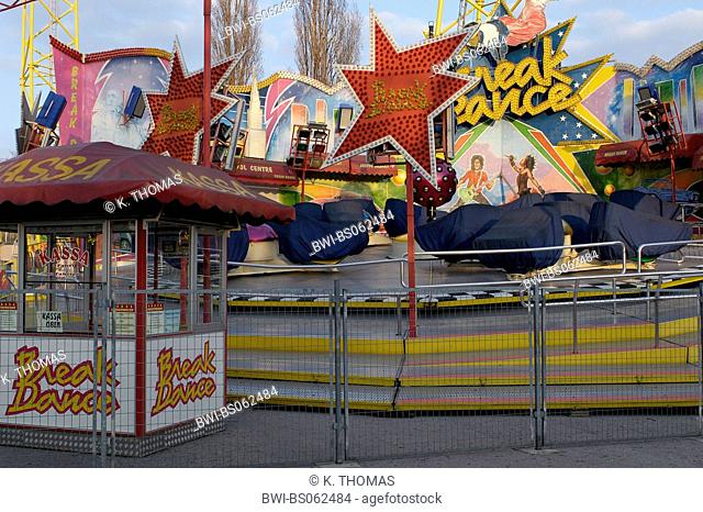 amusement park Prater Vienna, Breakdance, Austria, Vienna, 2. district, Vienna - Prater
