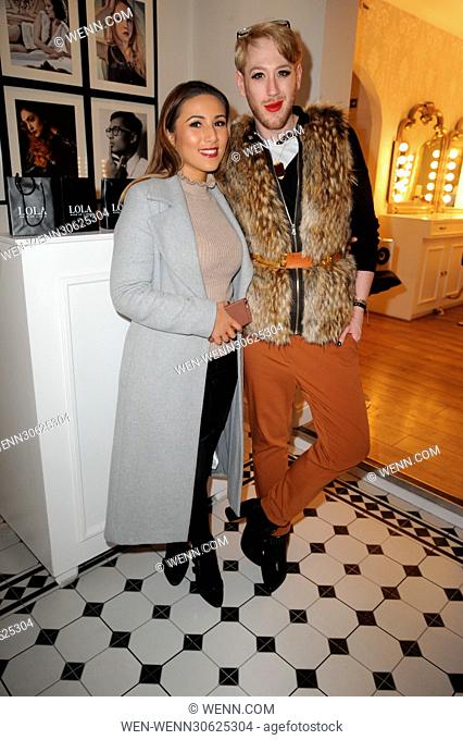 'Lola By Perse' Boutique launch at Judd Street Kings Cross. This is Lola's first official boutique after the brand launched in Marks & Spencer Featuring: Mona...