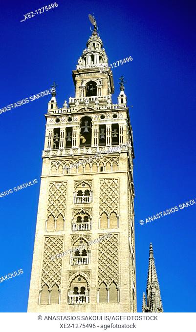 The giralda tower is Seville's most emblematic monument