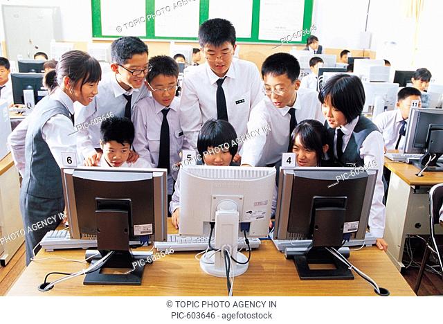 Middle School Students, Korea