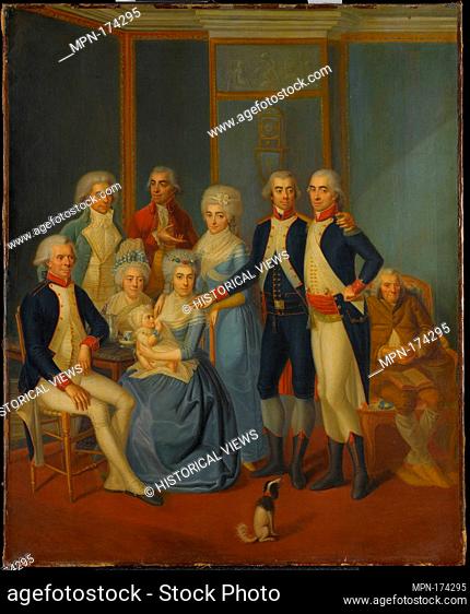 Portrait of a Military Family. Artist: early 19th century painter; Artist: possibly Jean Jacques Hauer (French, 1751-1829); Date: ca