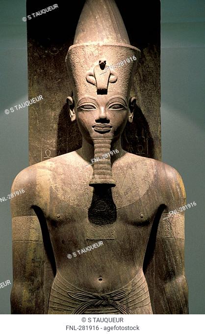 Ramses II statue in museum, Luxor Museum, Luxor, Egypt