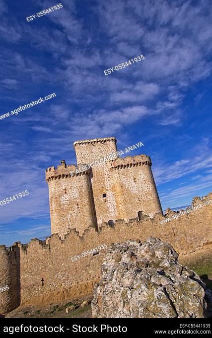 Castle of Turégano, Turégano, Segovia, Castilla y León, Spain, Europe