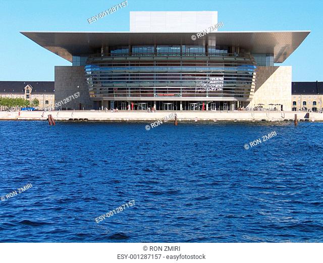 The modern opera house Copenhagen Denmark