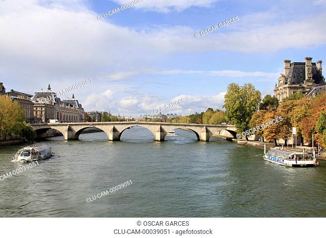 New Bridge, Paris, France, Western Europe