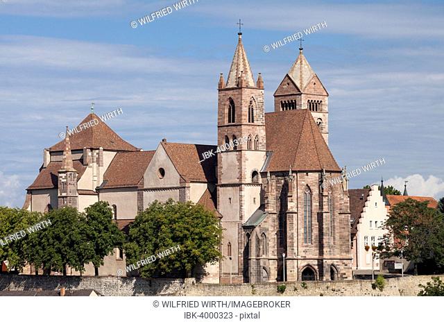 St. Stephansmünster cathedral on the Münsterberg, Breisach am Rhein, Upper Rhine, Baden-Württemberg, Germany