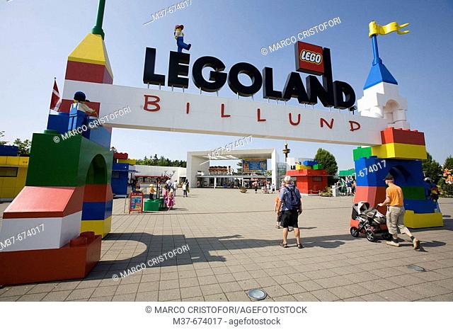 Legoland park. Billund,  Denmark