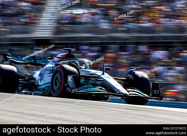 #63 George Russell (GBR, Mercedes-AMG Petronas F1 Team), F1 Grand Prix of USA at Circuit of The Americas on October 22, 2022 in Austin, United States of America