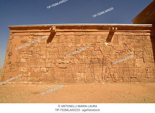 Africa, Sudan, Musawwarat, Apedemak temple