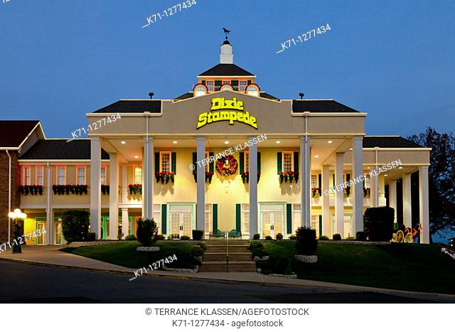 The Dixie Stampede theater in Branson, Missouri, USA