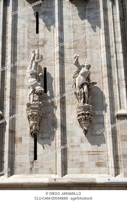 Milan Cathedral, Milan, Lombardy, Italy, Western Europe